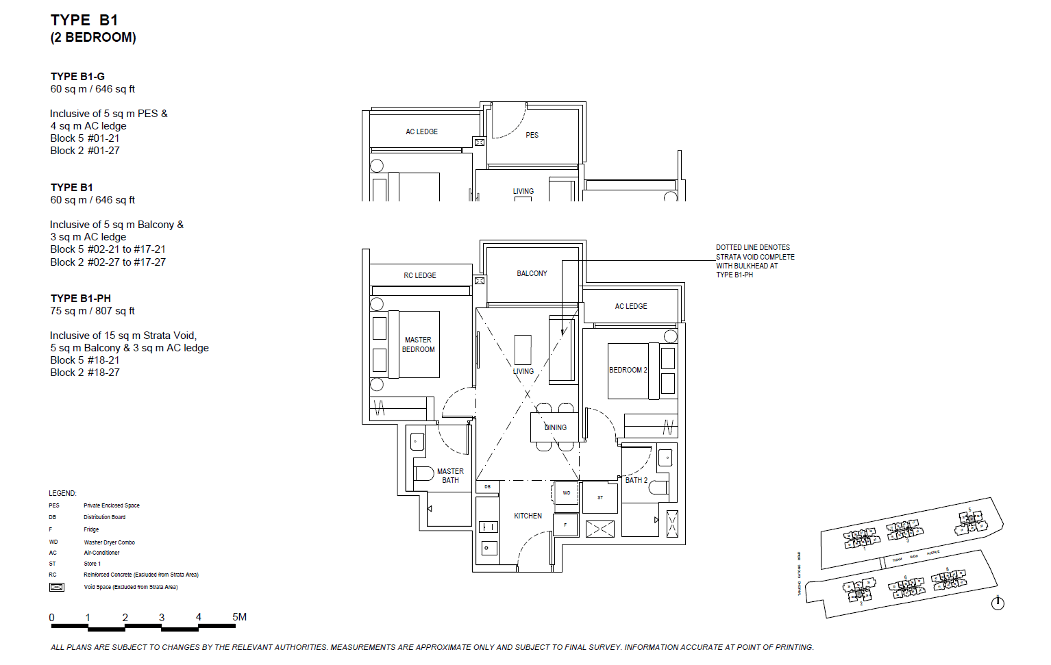 2 Bedroom Floor Plan